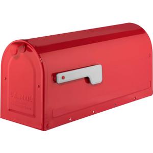 ARCHITECTURAL MAILBOXES 7600R MB1 Mailbox, Medium, Red