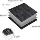 Commercial Carpet Tiles 24"x24" 18 PCS (72 Sq Ft) Heavy Duty Carpet Squares with Non-Slip Backing, Modular Floor Tiles for Office, Basement, Home (Dark Gray)