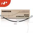 2 x A-Premium Front Passenger Brake Hydraulic Hose Compatible with Chevy, Oldsmobile and Pontiac Models - Lumina APV 1992-1996, Silhouette 1992-1996, Trans Sport 1992-1996 - Replace# 17998302