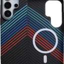 Designed for Samsung Galaxy S26 Ultra Case, Compatible with Mag-Safe, S26 Ultra Phone Case Slim Carbon Fiber, Case for Samsung S26 Ultra Shockproof Strong Magnetic Cover, Wireless Charging (Blue)