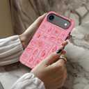 LUMARKE for iPhone Air Case,Cute Floral Cover,Wireless Charging