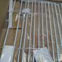 Regalo Top of Stairs Metal Pet Gate with Banister Kit, 2" L X 43" W X 30.5" H