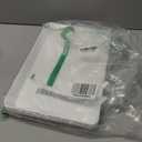 AMGBZT Serving Tray Platter, 4 Pack Food Tray for Veggie Fruit Snack Dessert Cookie Cheese, Food Trays for Party Supplies Display, Plastic Platters for Serving Food, Large White Trays, BPA Free