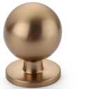 Asidrama 10 Pack Champagne Bronze Kitchen Cabinet Knobs, Cabinet Knobs Kitchen Cabinet Hardware for Cupboard Drawer Knobs Dresser Knobs