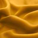 Mrs.Naturall Yellow Short Curtains 24 inch Length for Small Windows Rod Pocket Room Darkening Thermal Blackout Tier Curtains for Kitchen Girls Bedroom Bathroom 34 x 24 Inches Long Mustard Gold Yellow