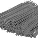 14 Inch Zip Ties Silver 1000 PCS, 40 Lbs- Heavy Duty Tensile Strength, Nylon PA66 UV Resistant Cable Ties for Indoor and Outdoor Use - Ideal for object bundling and fastening