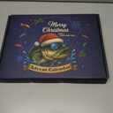 EXUN Premium Fishing Advent Calendar 2025  24 Days of Curated Lures for Men, Teens & Dads  Christmas Countdown Gift Box for Bass & Trout Fishing Enthusiasts