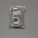 2 x XIKE 2 Set 2.72" OD Trailer Bearings Dust Cap Grease Cap with Rubber Plugs, Fits Trailer Wheel Hub 7,000 to 8,000 lb Axles. (Blue)