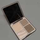 JUDYDOLL Highlight & Contour Palette, All-in-One Matte Highlighter Contour Compact, stocking stuffers, Blendable Face Makeup for Cool and Olive Skin Tone (01 Wave Shadow Palette)
