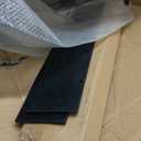 Stainless Steel Quarter Fender Set (24"x24"),Semi Truck,in pair. With mounting tube.