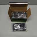 Brush Wall Plate with Mounting Bracket, Cable Pass Through Decorator Cover for Low Voltage Wires, Single Gang Cord Hider for TV Home Theater System, 2 Pack (Black and Black)