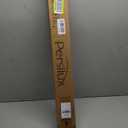 Persilux Custom Size Light Filtering Cordless Roller Blinds Natural Woven Stripes Fabric Thermal Insulation Privacy Roller Shades for Home,Office,Bedroom,Cream Color