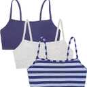 Fruit of the Loom Women's Spaghetti Strap Cotton Sports Bra - All-Day Comfort, Pack 2,  Size 40