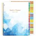 Student Planner 2026-2027 - Monthly and Weekly School Planner 2026-2027 with Colorful Tabs & Stickers, Aug. 2026 - June 2027, 9" x 11", Academic Planners - Blue