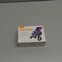 Tiakia Aluminum Bike Phone Mount Holder, [2024 Upgrade] Motorcycle Phone Mount, [1s Lock] Handlebar Mounted Cell Phone Holder, 360 Rotation, Universal Bicycle Phone Mount for 4.5-7 Inch Phones (Upgrade-Black Red)