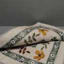 Deerly Floral Area Rugs 5x7 Vintage Boho Washable Non-Slip Living Room Carpet Soft Low Pile Colorful Thin Bedroom Floor Mat Indoor for Dining Room Playroom Nursery Farmhouse, Beige/Green/Multi