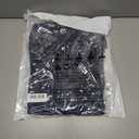 ASPO Men's Windproof Warm Golf Vest Outerwear with 6 Pockets Waterproof Winter Softshell Sleeveless Puffer Jacket for Hiking (Large, Navy Blue)