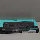 Logitech MK345 Wireless Keyboard and Mouse Combo with Palm Rest, 2.4 GHz USB Receiver, Compatible with PC, Laptop, Black (1 Pack)