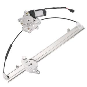 Front Left Driver Side Power Window Regulator with Motor Compatible with Nissan Frontier 2005-2015/ Pathfinder 2005-2010/ Xterra 2005-2015/ Suzuki Equator 2009-2010, Replace OE 741-348