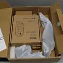 Veise VE017G-H Wi-Fi Smart Fingerprint Front Door Lock Set, Remote App Control, Keyless Entry Deadbolt with Handle, Backlit Keypad, IP55 Weatherproof, Auto Lock, Easy to Install, Matte Black