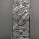 Garden Trellis 4 Pack 48'' H x 12.5'' W Metal Plant Climbing Trellis Suitable for Potted Plants Indoor and Outdoor Climbing Plants Flower Ivy Clematis Black