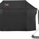 Kingkong 7109 Premium Grill Cover for Weber Summit 600-Series Gas Grills Including Grill Brush and Tongs