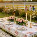 Homemory 6 Pcs Wax Flameless Taper Candles with Remote Timer and Dimmer, LED Candle Sticks with Flickering Light, Ivory Battery Operated Window Candles, 9.6 Inches for Wedding Home Indoor Decoration