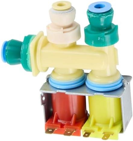 Vyscti Refrigerator Water Inlet Valve Compatible with Whirlpool GSS30C6EYY01 GSC25C6EYY03 GSS30C6EYB02 Kenmore 10651764510 10651762510 10651763510 KitchenAid 7KSC24C8EY00 7KSF26C6YY00 KSF26C4XYB00