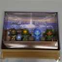 Little People Collector Halo Video Game Special Edition Set for Adults & Fans, 4 Character Figures in Display Gift Box
