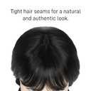 Long Black Braided Wig with Necklace for Kids Child Pigtail Wig Party Halloween Outfit