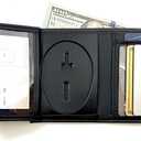 Perfect Fit Shield Wallets Los Angeles LAPD or Phoenix Police Department Badge Leather Black (Cutout PF158 for 3.5 in. Tall Badge)