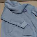 Verdusa Girl's Floral Letter Graphic Hoodie Sweatshirt Cute Pullover Tops with Pockets Small