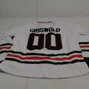 #00 Griswold Movie Hockey Jerseys X-Mas Christmas Vacation Mens Jersey White Stitched