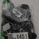 BESMART Black Small Nylon Crescent Crossbody Bag for Women Men Trendy, Waterproof Crescent Sling, Lightweight Travel Purses