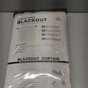 100% Blackout Shield Blackout Curtains for Bedroom 84 Inches Long, Back Tab/Rod Pocket Living Room Drapes, Thermal Insulated Blackout Curtains 2 Panels Set, 50" W x 84" L, Cream