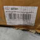 Mezzeta Decorative Modern Two-Door Floating Bathroom Cabinet; 22 x 7 x 28; Natural Wood; Decorative Solid Mango Wood Over The Toilet Storage Cabinet with Slatted Chevron