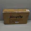 jumpfly Trampoline Slide Ladder Universal Trampoline Ladder with Handles Strong Tear Resistant Fabric Trampoline Accessories for Kids Toddler Climb Up & Slide Down, Orange