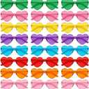 MYSXN Heart Sunglasses,Valentines Day Gifts for Kids Classroom, Valentine Exchange Gifts,Valentines Day Accessories (24)