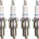 BPR6ES Spark Plug for Honda Motorcycle Engines & Other Small Engines (4 Pack)
