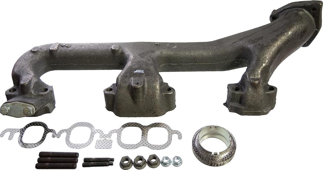 APDTY 785683 Right Side Cast Iron Exhaust Manifold Kit