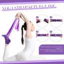 Poen Pilates Equipment Kit for Home Workout Pilates Ring and Ball Set for Women 12'' Circle Yoga Fitness Essentials Kit with Resistance Bands, Yoga Strap, Socks,Bag