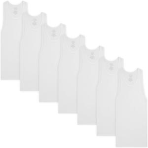 Fruit of The Loom Boys' Eversoft Cotton Undershirts,Tank Tops, Size: Small