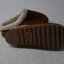 Womens Slippers Soft Plush Warm House Shoes Anti-Slip Fluffy Fur Indoor/Outdoor Slippers (8.5-9, Tan)
