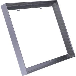 CANFRAVAS Canvas Frame 24x24, DIY Metal Canvas Floating Frame, Canvas Floater Frame for 0.6"-0.9" Deep Canvas Painting (Grey,24"x24")