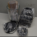 GDOR Professional Blender for Smoothies, 5 Functions, 1200 Peak Watts Smoothie Blender, 52 Oz Glass Jar & 24 Oz To-Go Cup Combo, Ice Crushing & Frozen Fruit, Self-Cleaning, Black