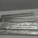 16 inch Drawer Slides 4 Pairs (8pcs) Soft Self Close Full Extension Ball Bearing Drawer Rails Side Mount Metal Dresser Runners for File Cabinet Trash Can Kitchen Wardrobe Glides 16" 100 LB Capacity