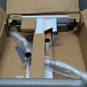 KMINA Toilet Safety Rails for Seniors, Heavy Duty Frame with Handles, Adjustable Height and Width, Handicap Grab Bars