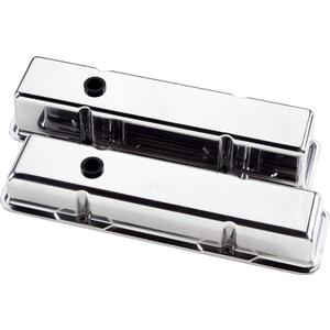 Billet Specialties 95229 Polished Plain Valve Cover for Small Block Chevy