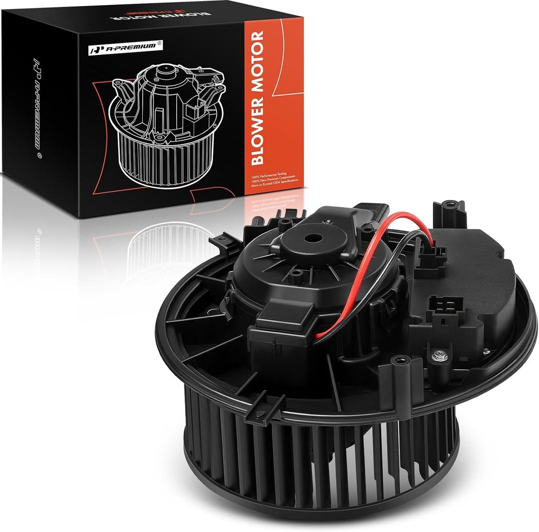A-Premium Front HVAC Heater Blower Motor and Resistor Compatible with Volkswagen Tiguan/Atlas 2018-2024, Jetta 2019-2024, GTI 2015-2024, Golf & Audi A3, Q3, S3, TT Quattro, RS3, TT