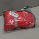 Dog Coat, Warm Dog Winter Coat Reflective Jacket Waterproof Fleece Vest, Pet Jacket Cozy for Cold Weather, Dogs Snowsuit Windproof, Adjustable Buckle for Medium Dogs (Red)